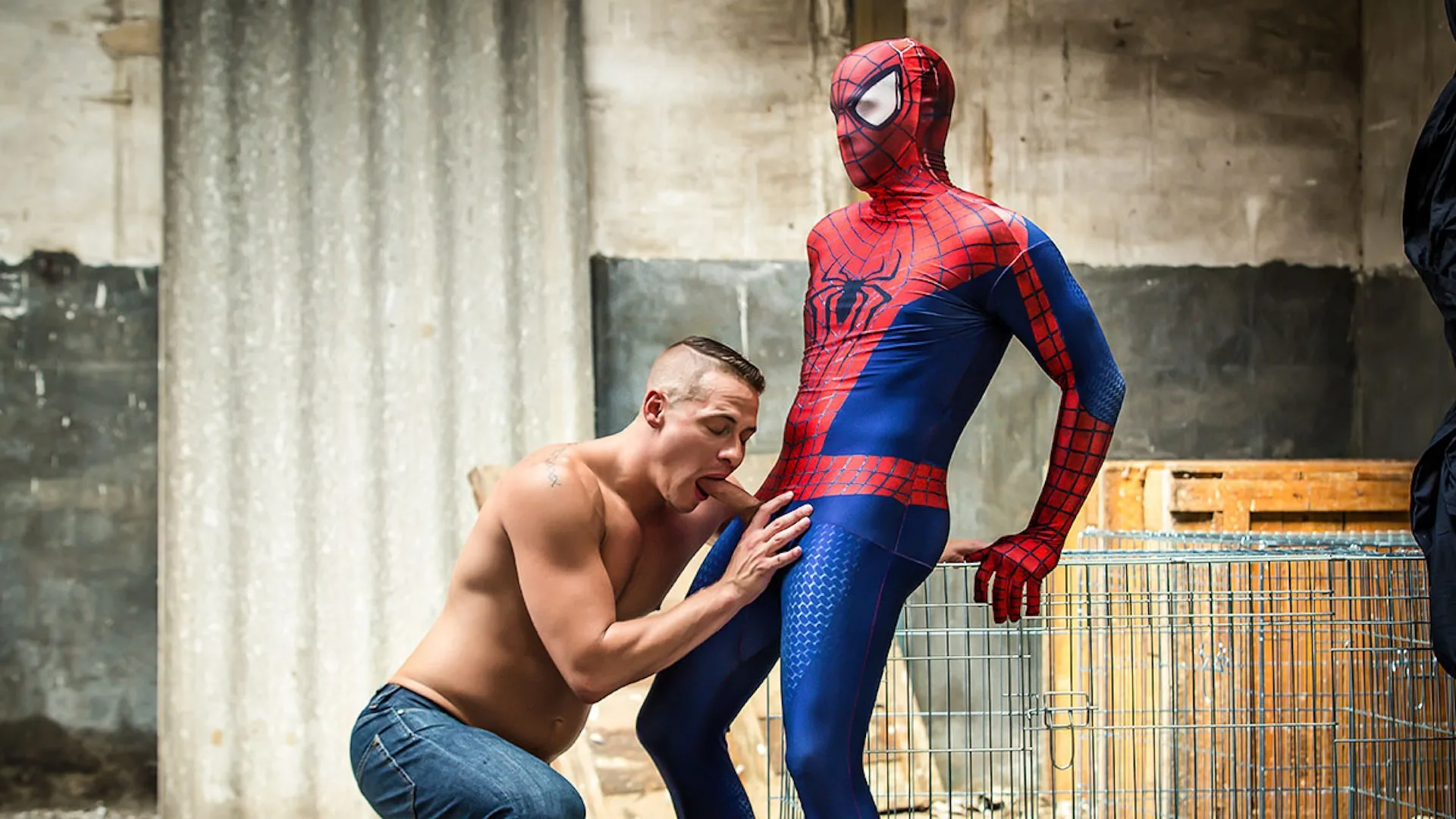 Spiderman : A Gay XXX Parody Part 2 - MEN