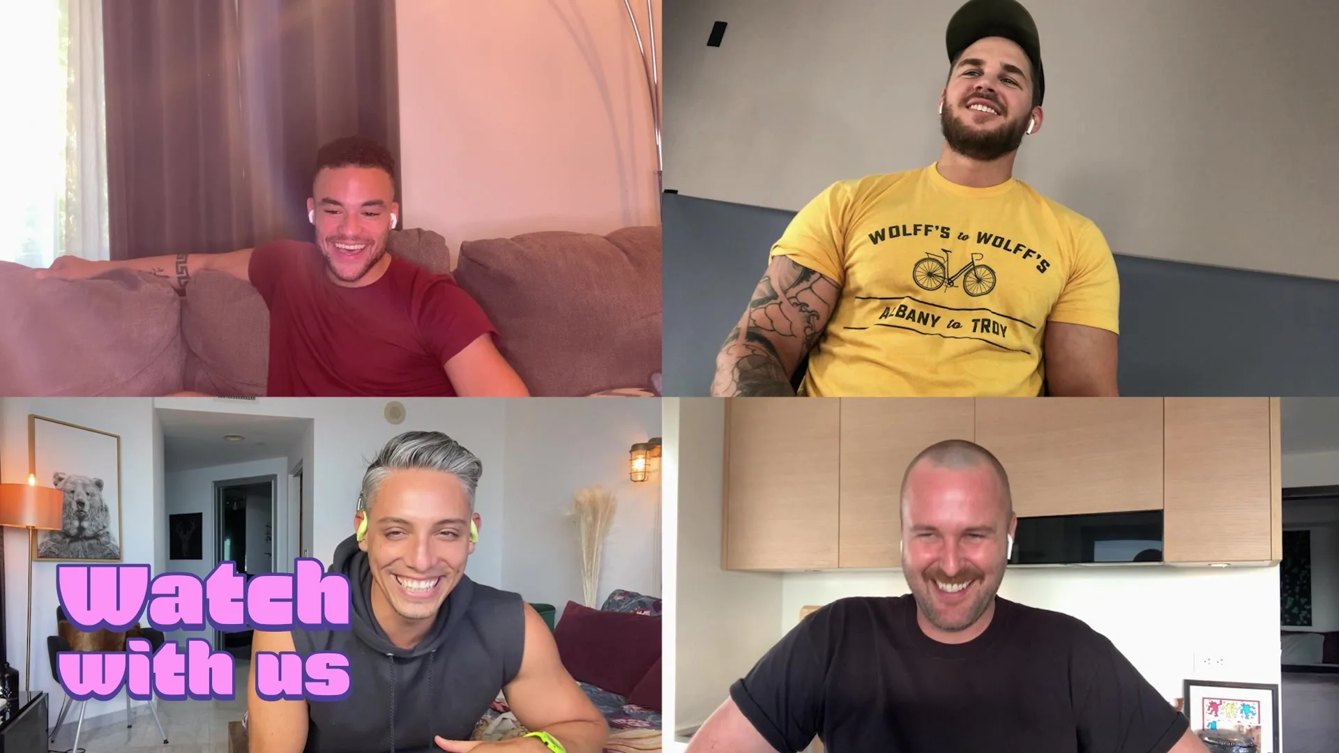 Watch With Us: Look What the Boys Dragged In - MEN